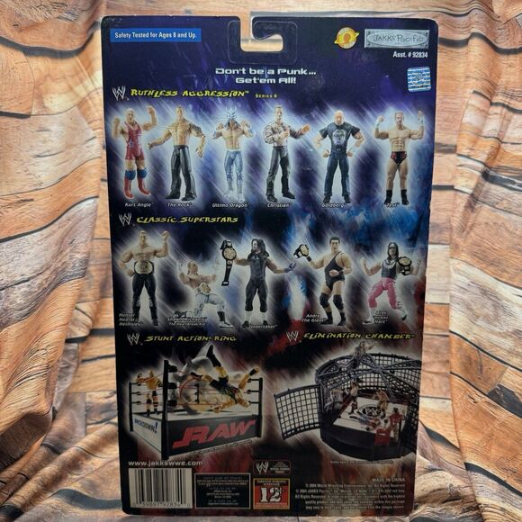 WWE Test Ruthless Aggression Series 8 Wrestling Action Figure Jakks Pacific MOC - Picture 3 of 7